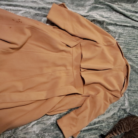 Vintage Camel Wool Coat - Picture 2 of 4